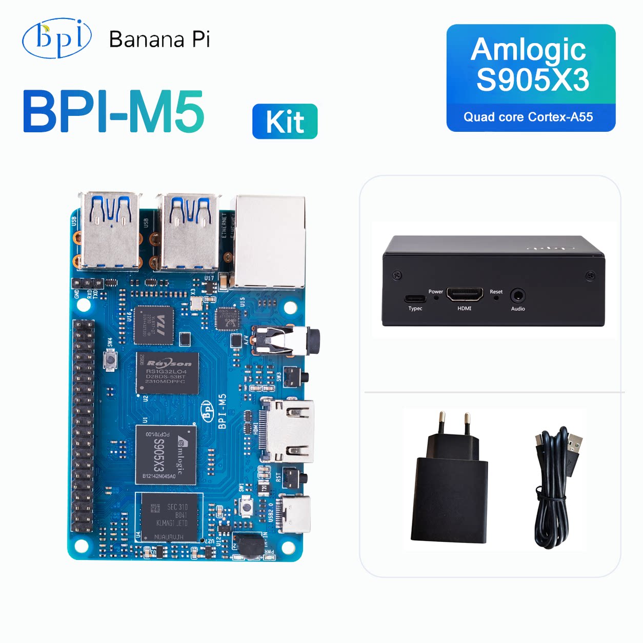 Banana Pi Bpi-M5 - 바나나 파이 BPI-M5 개발 보드 인기