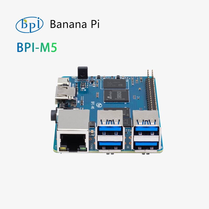 Amlogic S905X3 SoC를 탑재한 바나나 파이 - Banana Pi Bpi-M5 리뷰 및 가격