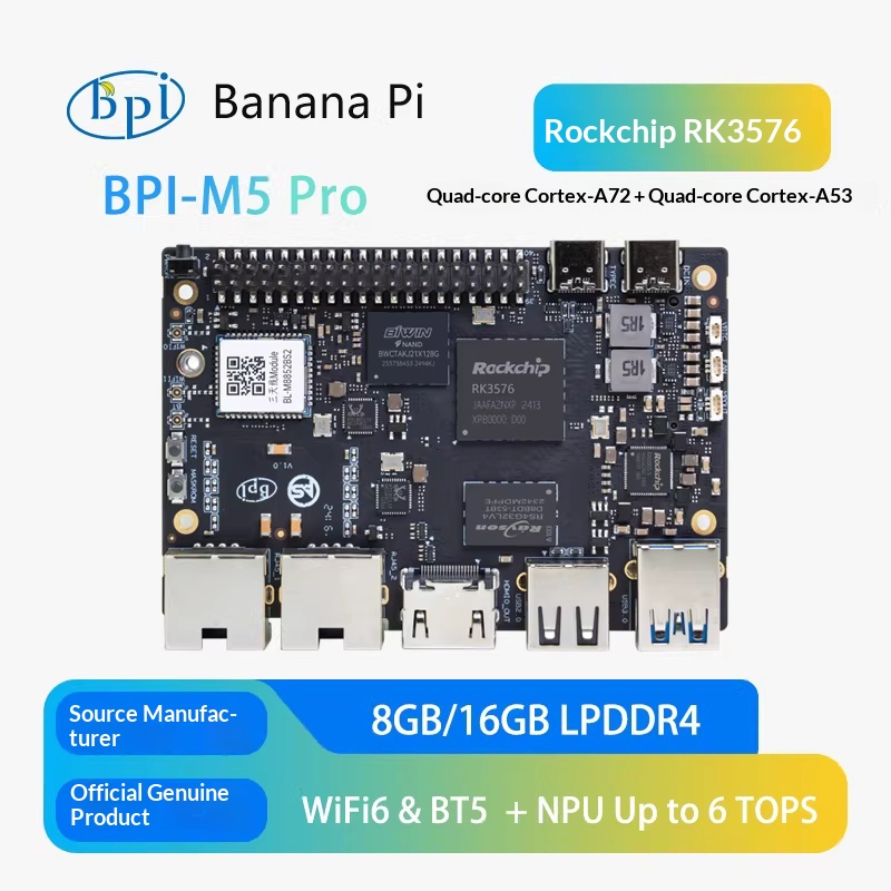 바나나 파이 BPI-M5 Pro Rockchip RK3 - Banana Pi Bpi-M5 리뷰 및 가격