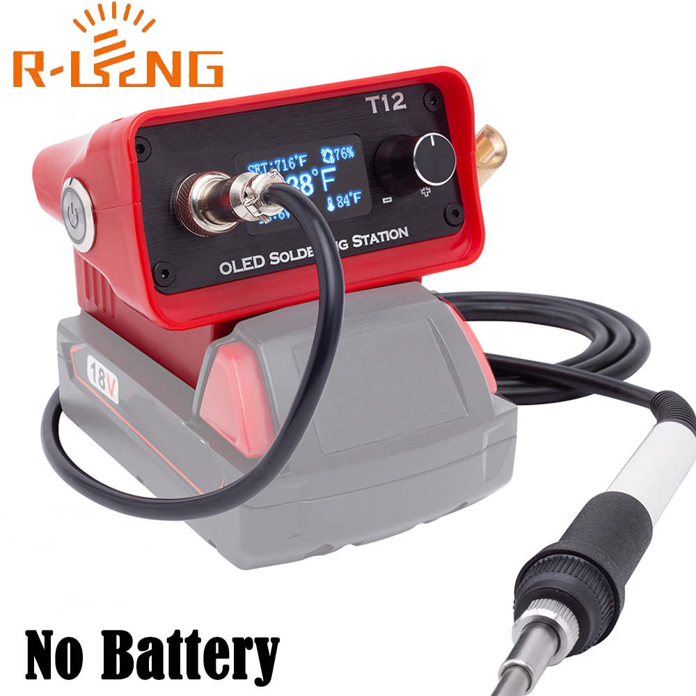밀워키용 OLED T12 납땜 다리미 스테이션, 조절식 - Soldering Station T12 Oled 리뷰 및 가격